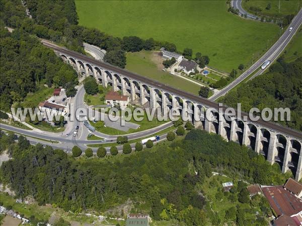 Photo aérienne de Chaumont