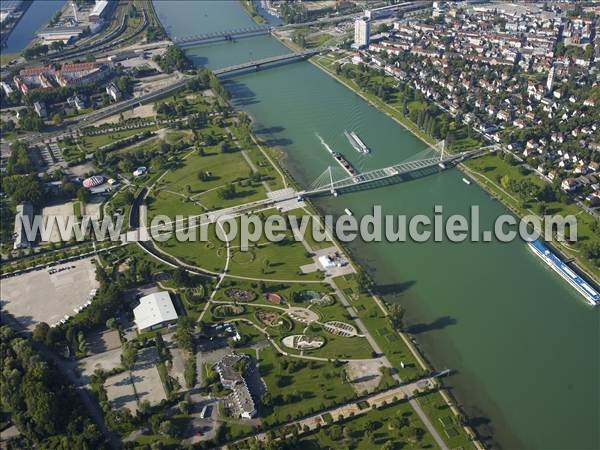 Photo aérienne de Strasbourg