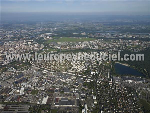 Photo aérienne de Strasbourg