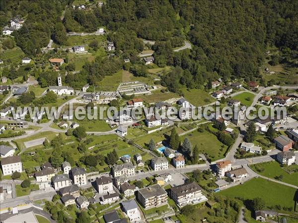 Photo aérienne de Grono