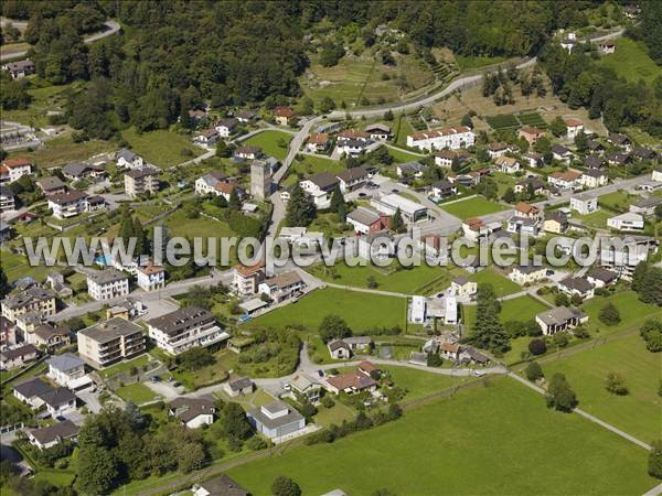 Photo aérienne de Grono