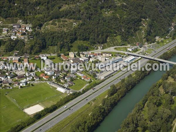 Photo aérienne de Monte Carasso