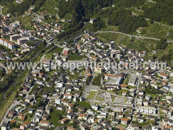 Photo aérienne de Monte Carasso