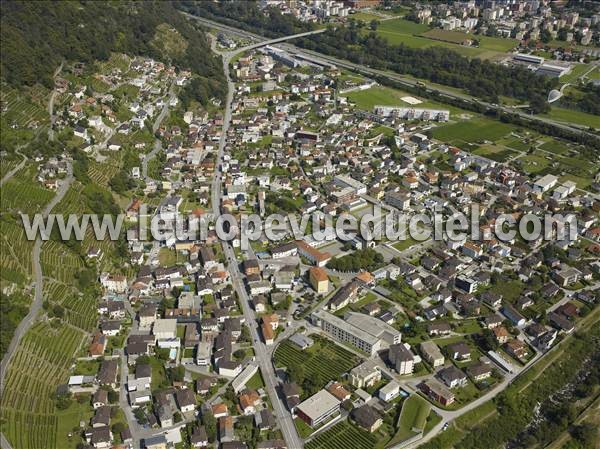 Photo aérienne de Monte Carasso