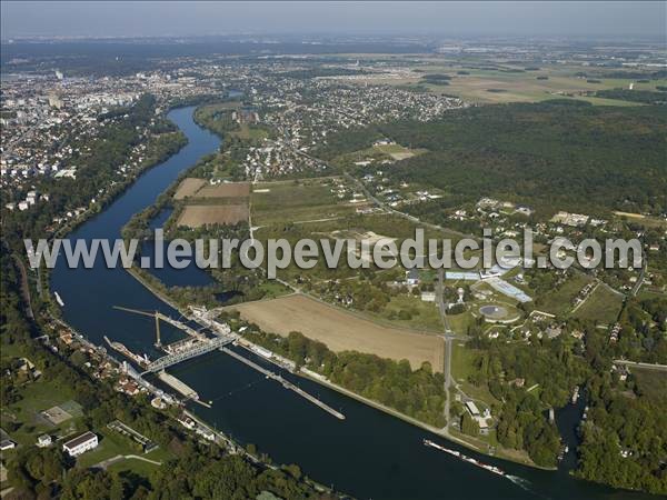 Photo aérienne de Morsang-sur-Seine