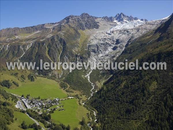 Photo aérienne de Chamonix-Mont-Blanc