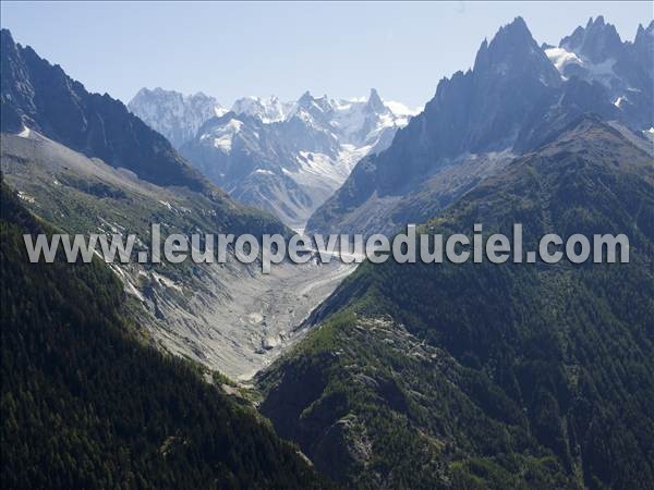 Photo aérienne de Chamonix-Mont-Blanc