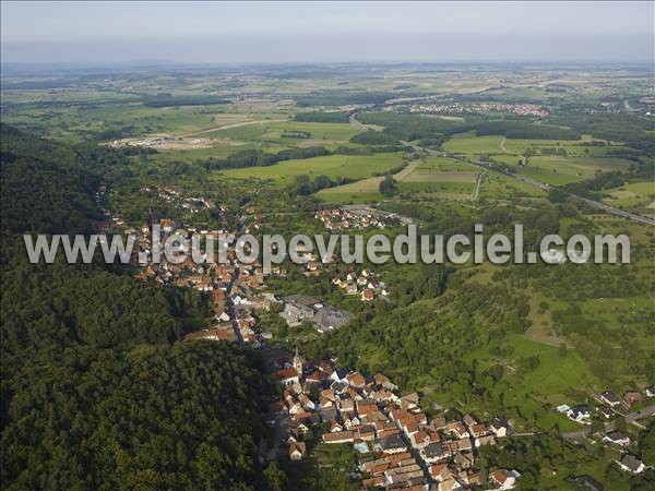 Photo aérienne de Saint-Jean-Saverne