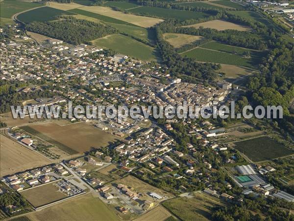 Photo aérienne de Pennautier