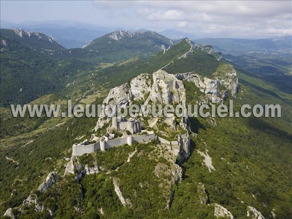 Photo aérienne de Duilhac-sous-Peyrepertuse