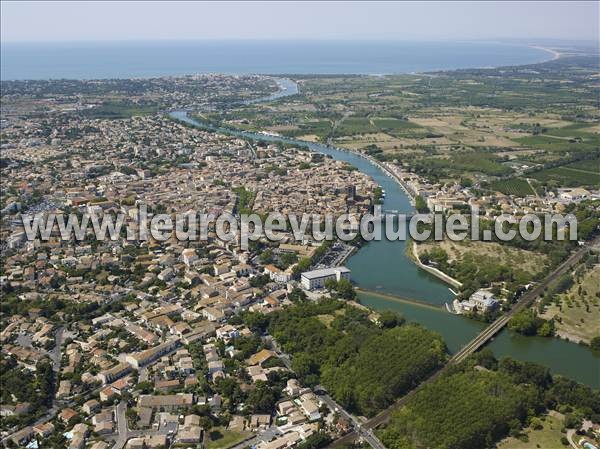 Photo aérienne de Agde