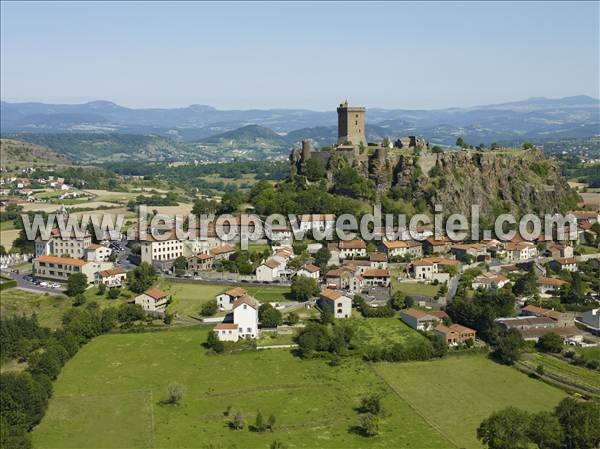 Photo aérienne de Polignac