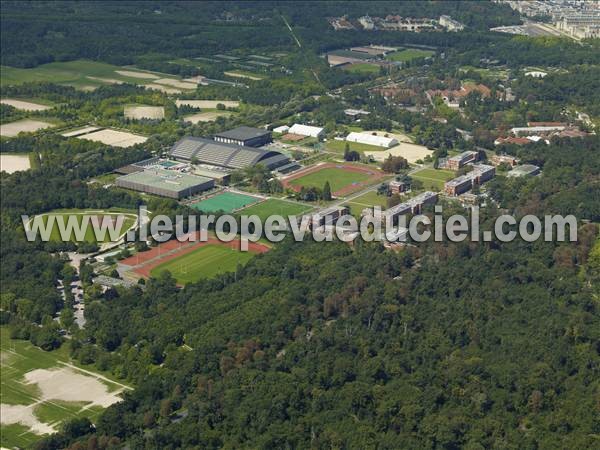 Photo aérienne de Vincennes