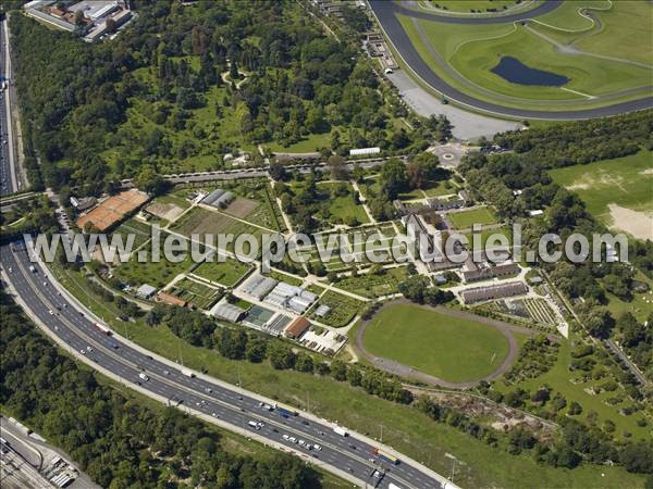 Photo aérienne de Vincennes