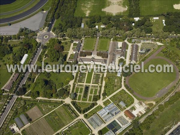 Photo aérienne de Vincennes