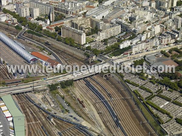 Photo aérienne de Paris