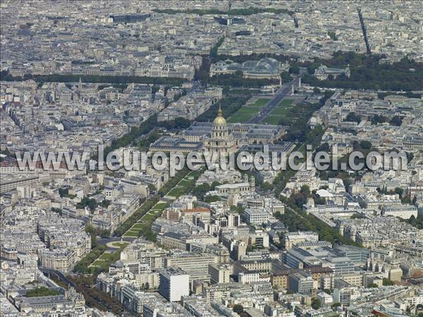 Photo aérienne de Paris