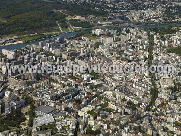 Photo aérienne de Boulogne-Billancourt