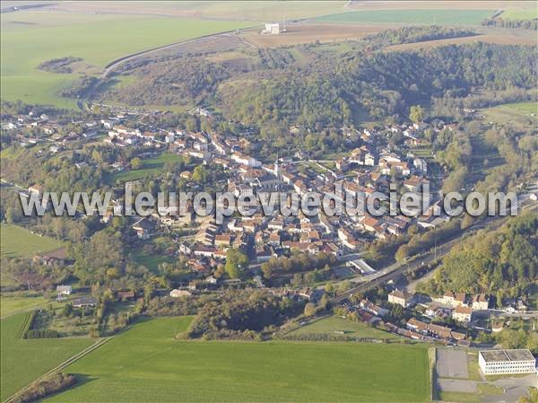 Photo aérienne de Thiaucourt-Regniville