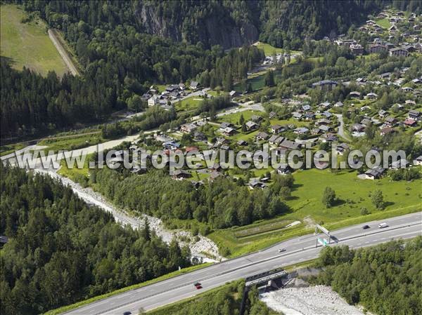 Photo aérienne de Chamonix-Mont-Blanc