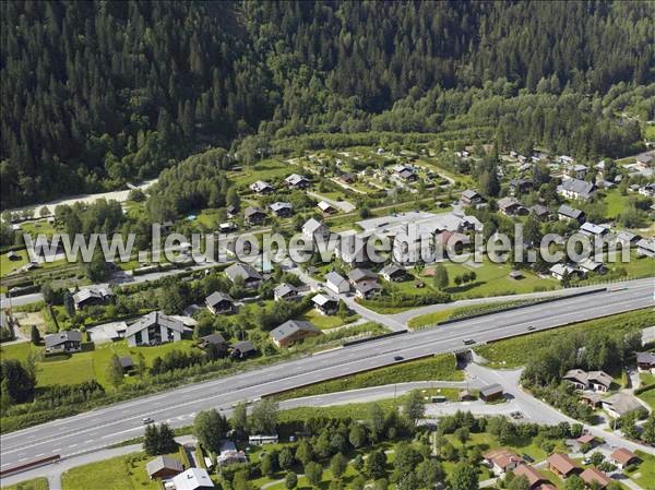 Photo aérienne de Chamonix-Mont-Blanc