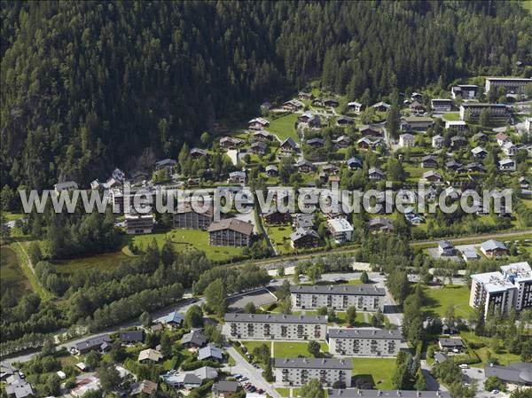 Photo aérienne de Chamonix-Mont-Blanc