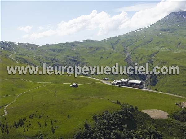 Photo aérienne de Les Contamines-Montjoie