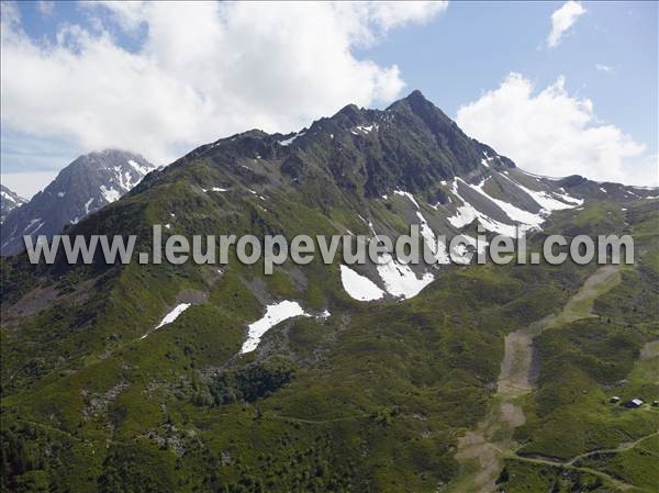 Photo aérienne de Les Contamines-Montjoie