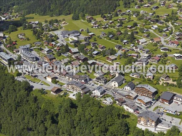 Photo aérienne de Les Contamines-Montjoie