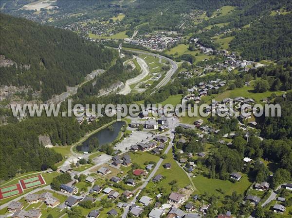 Photo aérienne de Les Houches