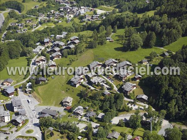 Photo aérienne de Les Houches