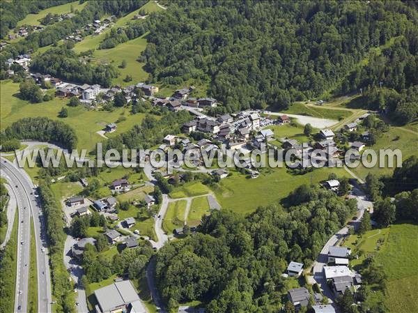 Photo aérienne de Les Houches