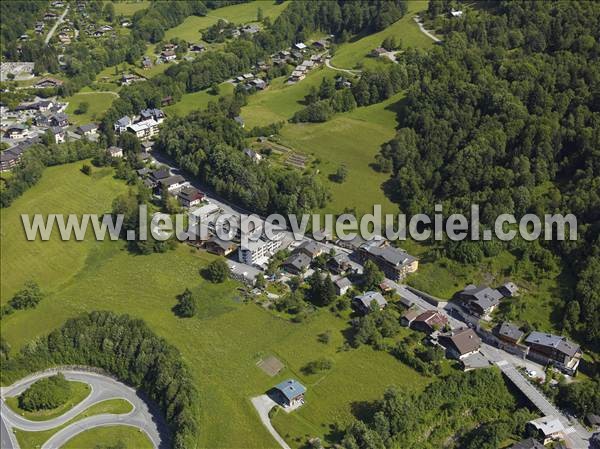 Photo aérienne de Les Houches