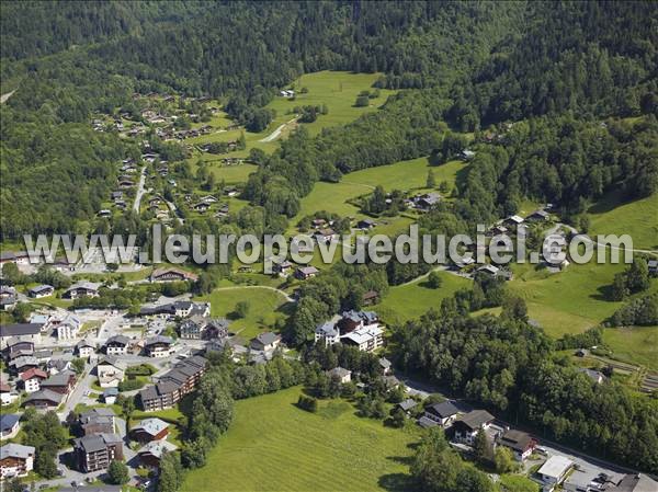 Photo aérienne de Les Houches