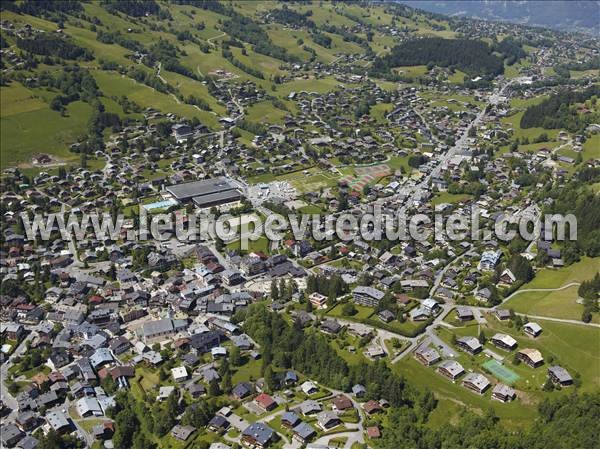 Photo aérienne de Megève