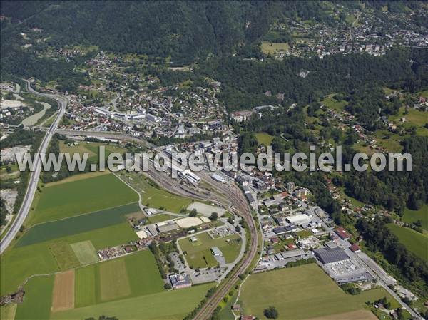 Photo aérienne de Saint-Gervais-les-Bains