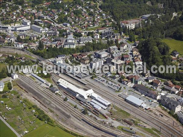 Photo aérienne de Saint-Gervais-les-Bains