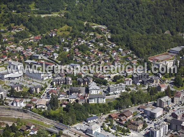 Photo aérienne de Saint-Gervais-les-Bains