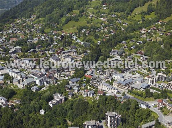 Photo aérienne de Saint-Gervais-les-Bains