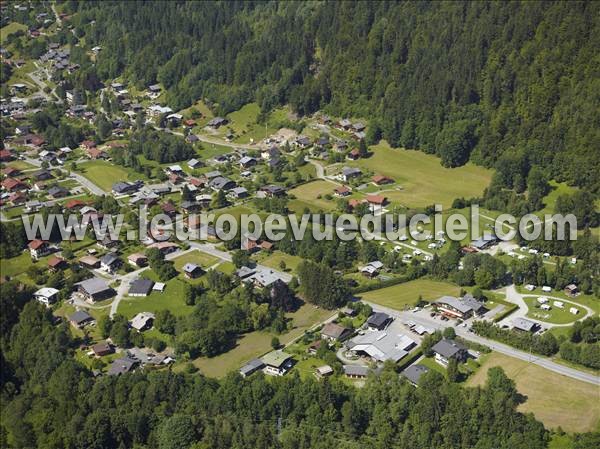 Photo aérienne de Saint-Gervais-les-Bains