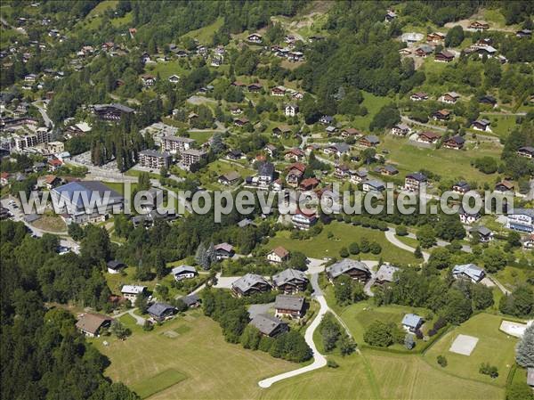 Photo aérienne de Saint-Gervais-les-Bains