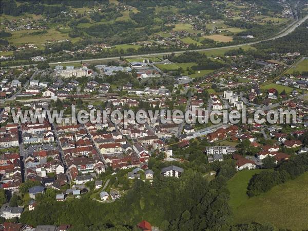 Photo aérienne de Sallanches