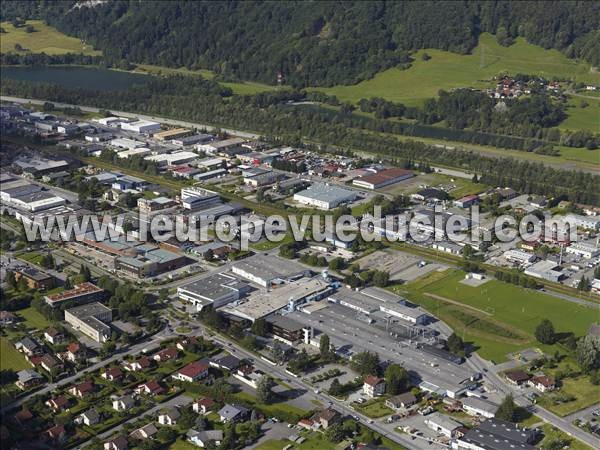 Photo aérienne de Sallanches