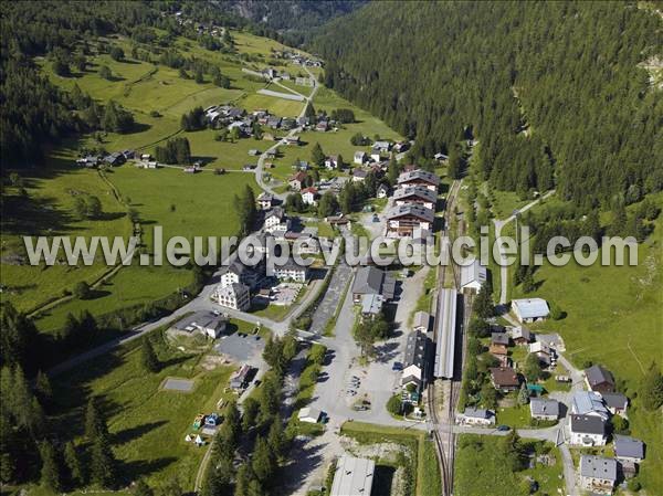 Photo aérienne de Vallorcine