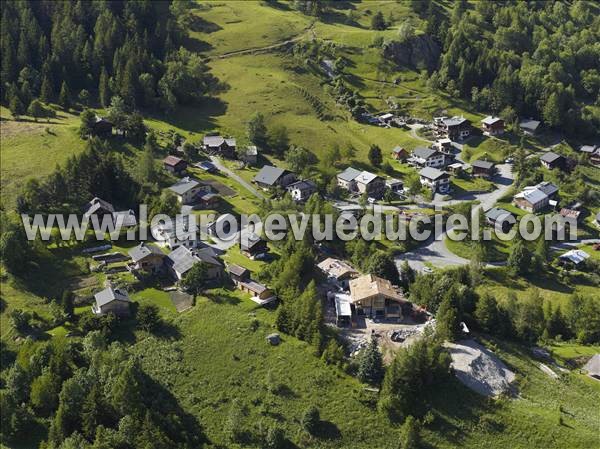 Photo aérienne de Vallorcine