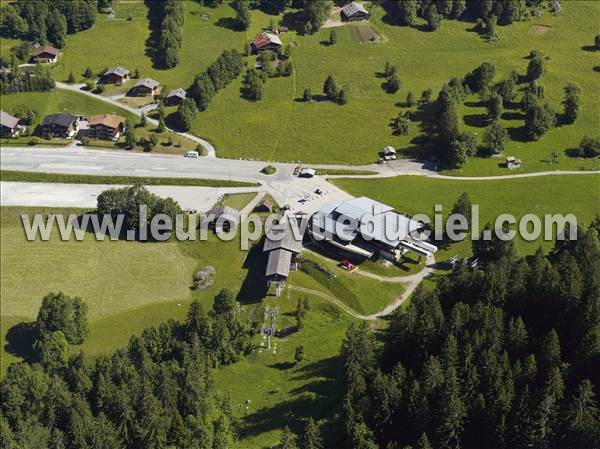 Photo aérienne de La Clusaz