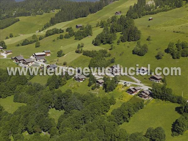 Photo aérienne de La Clusaz