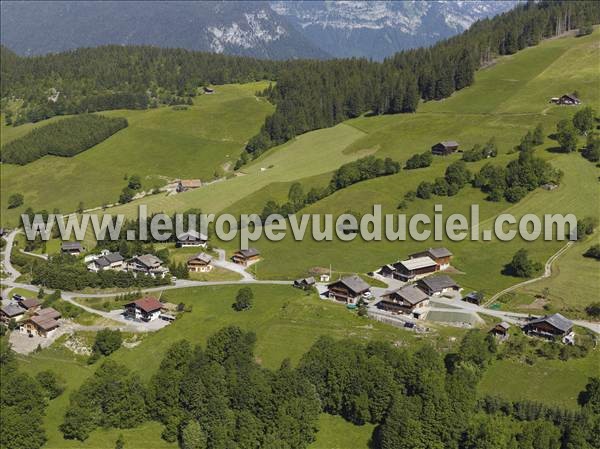 Photo aérienne de La Clusaz