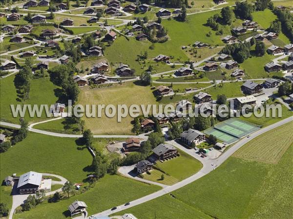 Photo aérienne de La Clusaz