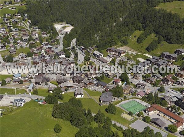 Photo aérienne de La Clusaz